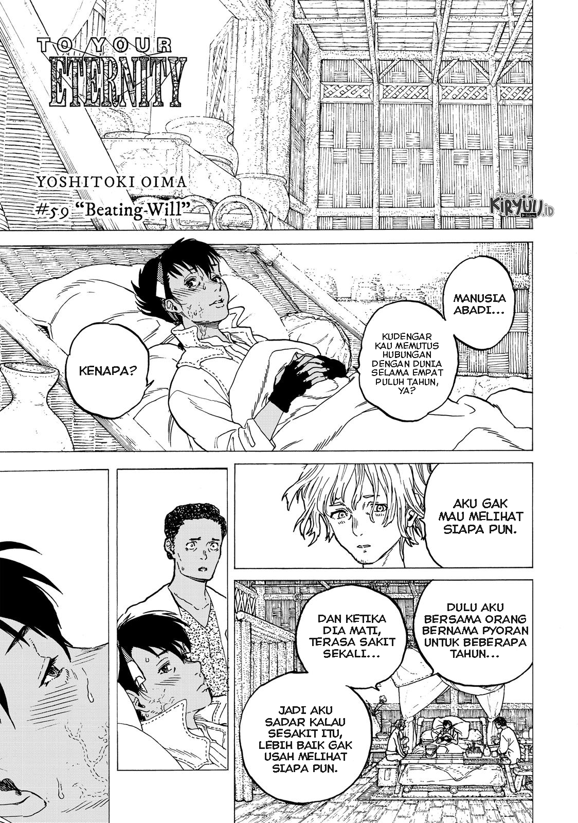Fumetsu no Anata e Chapter 59 Gambar 3