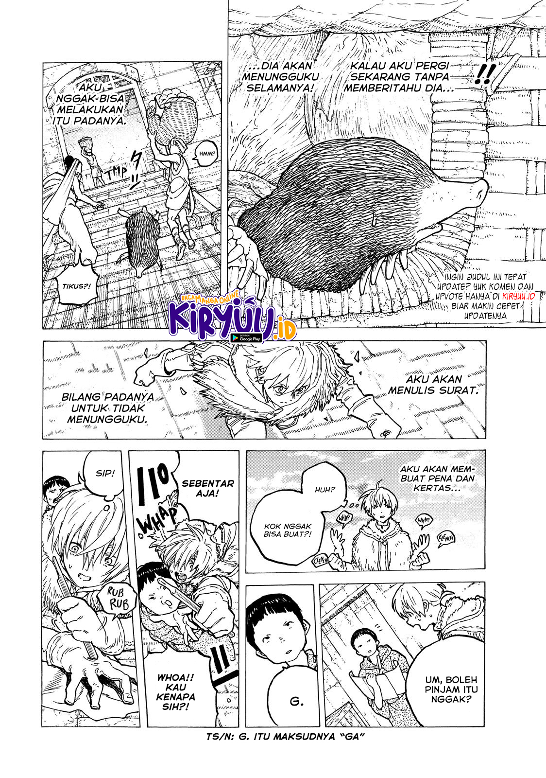 Fumetsu no Anata e Chapter 53 Gambar 8