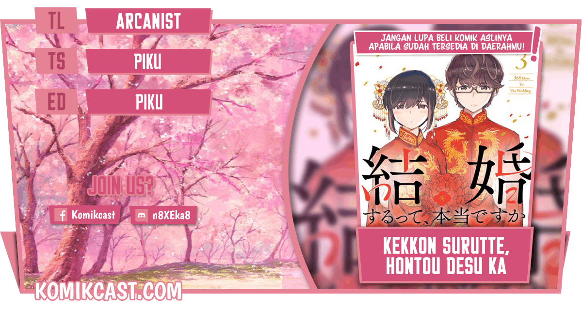 Baca Komik Kekkon Surutte, Hontou Desu Ka? Chapter 50 Gambar 1