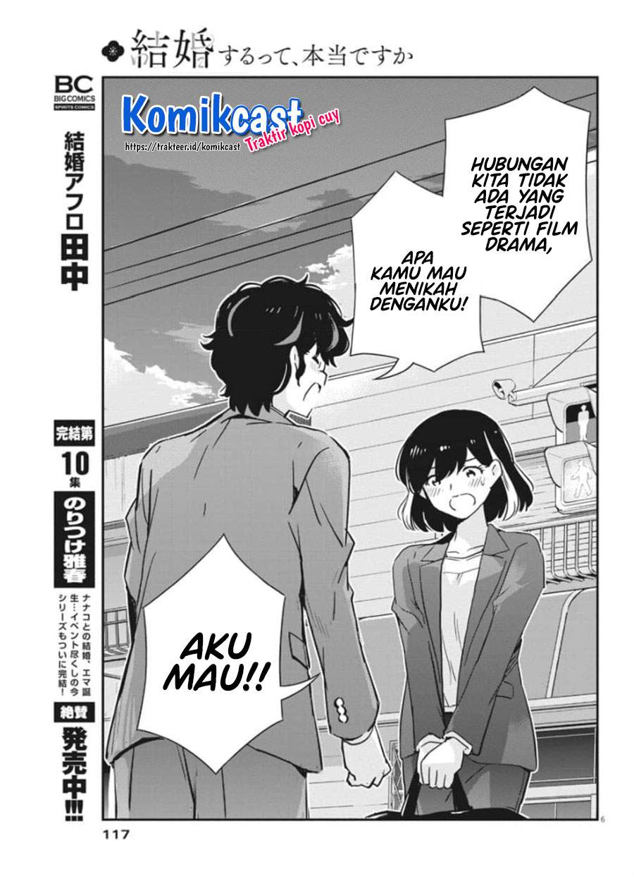 Kekkon Surutte, Hontou Desu Ka? Chapter 50 Gambar 7