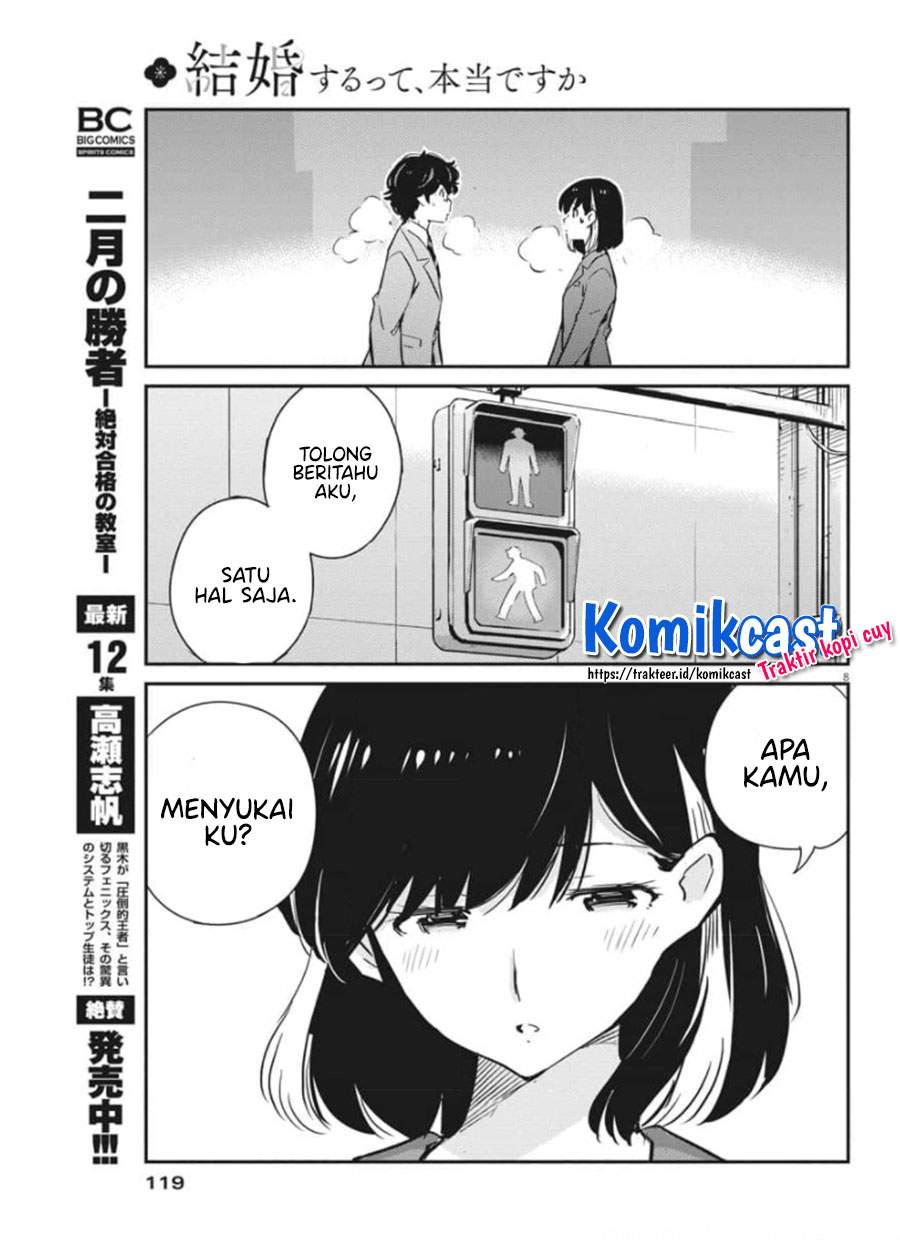 Kekkon Surutte, Hontou Desu Ka? Chapter 50 Gambar 9