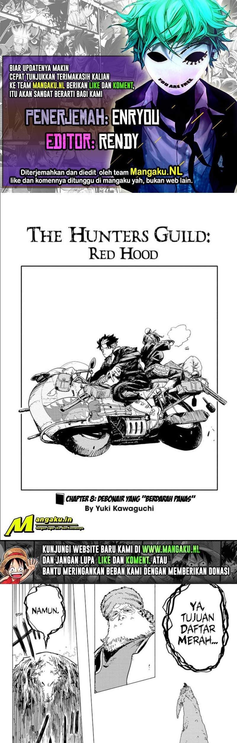 Baca Komik The Hunters Guild: Red Hood Chapter 8 Gambar 1