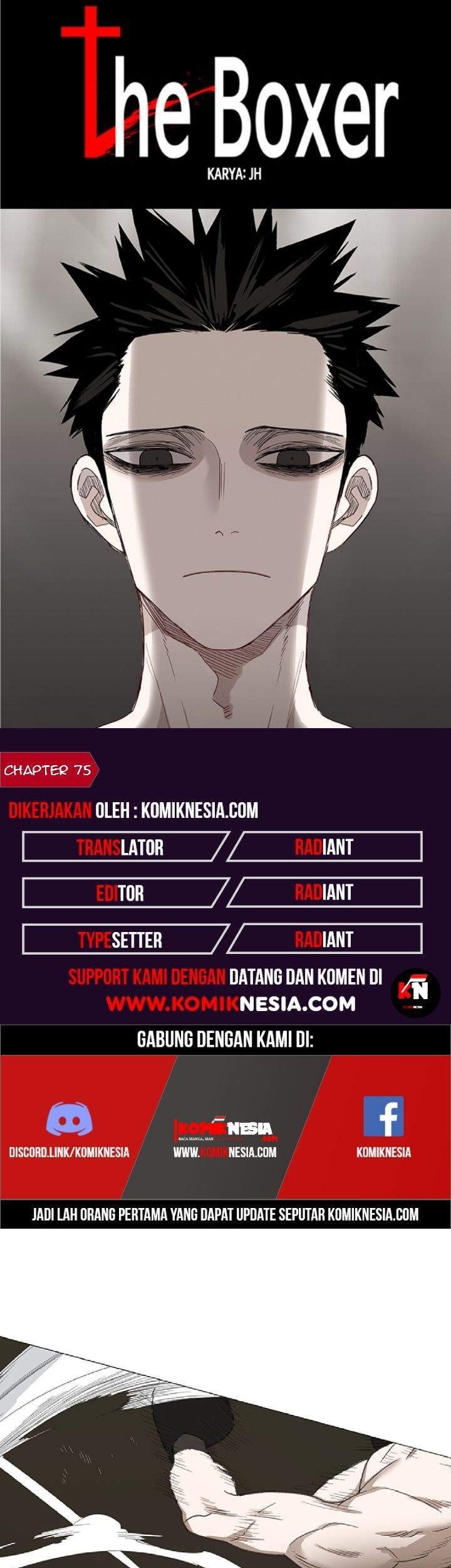 Komik The Boxer Chapter 75 gambar nomor 1