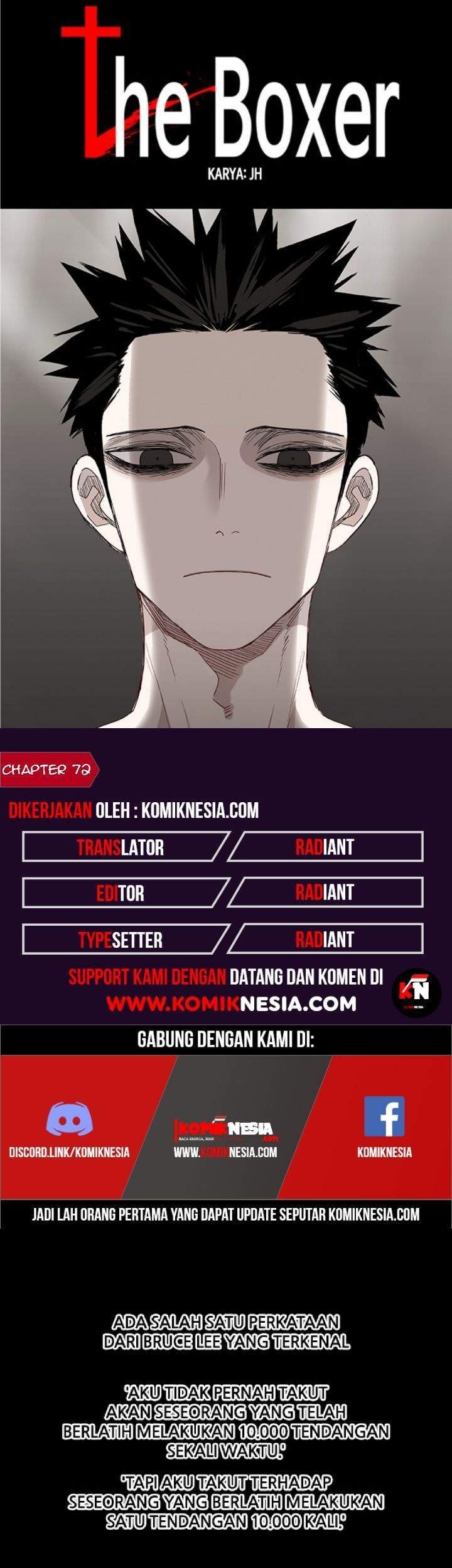 Komik The Boxer Chapter 72 gambar nomor 1