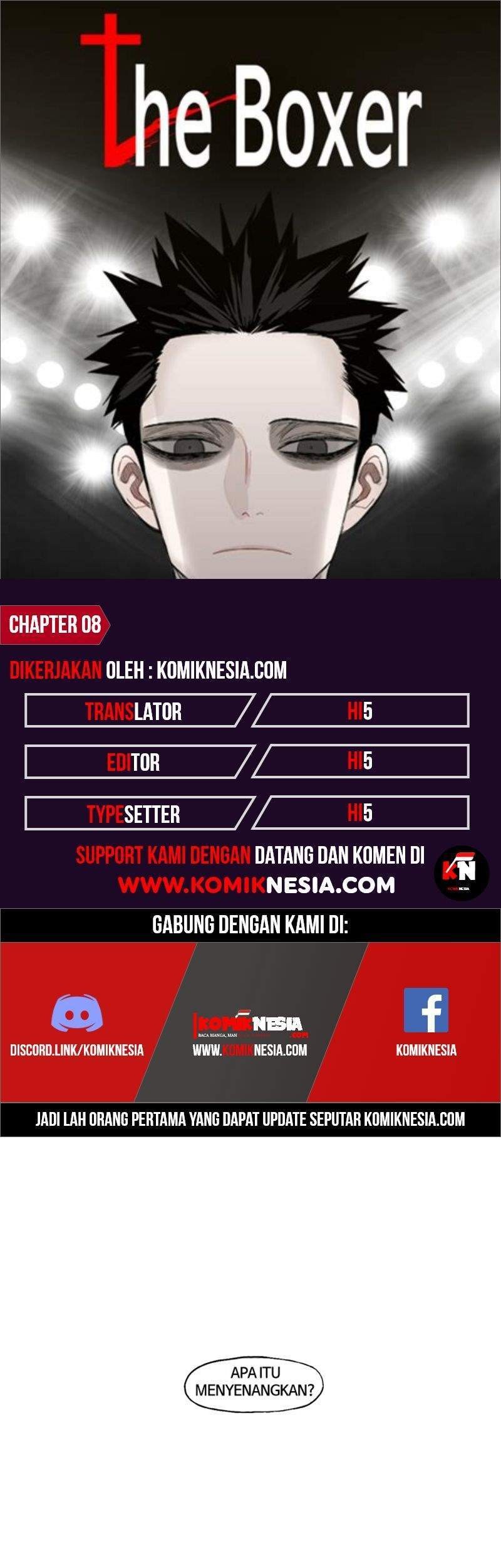 Baca Komik The Boxer Chapter 8 Gambar 1