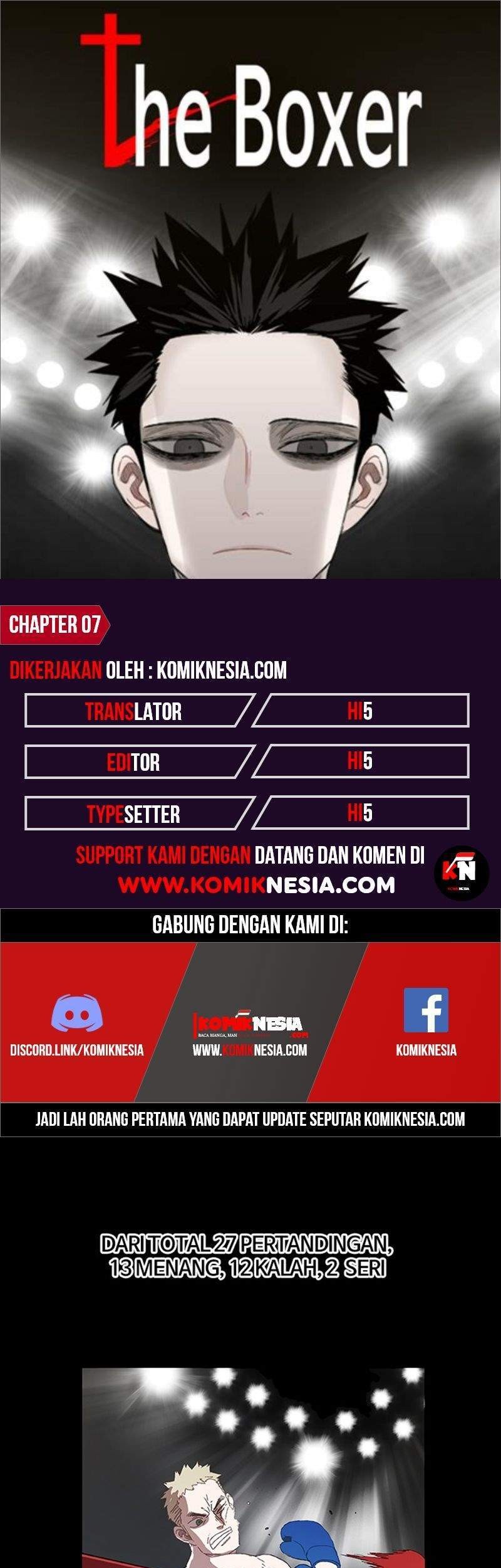 Baca Komik The Boxer Chapter 7 Gambar 1