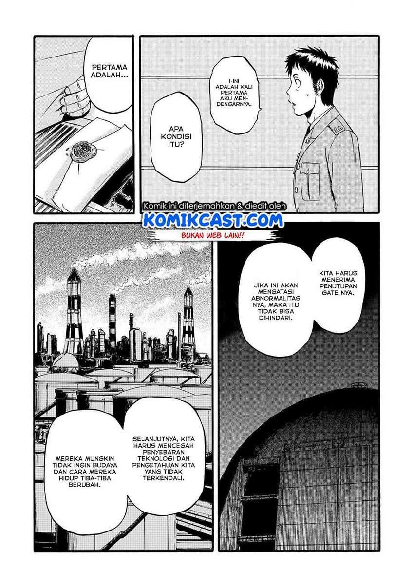 Gate – Jietai Kare no Chi nite Kaku Tatakeri Chapter 104 Gambar 29