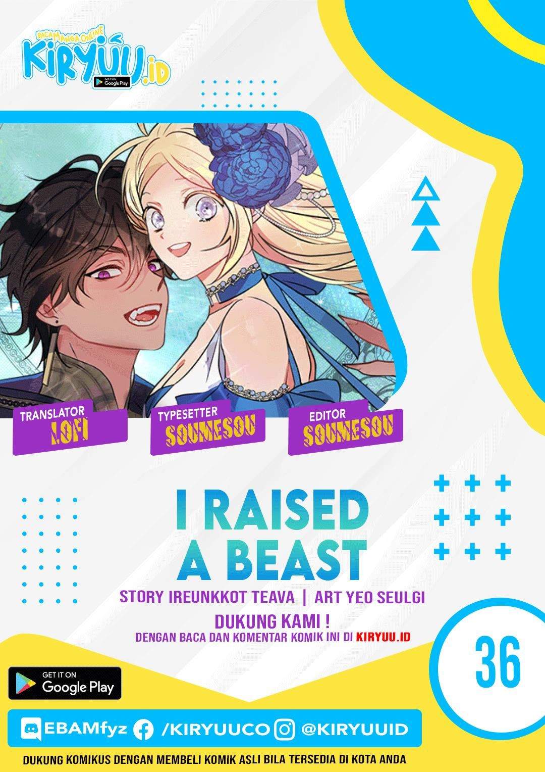 Komik I Raised A Beast Chapter 36 gambar nomor 1