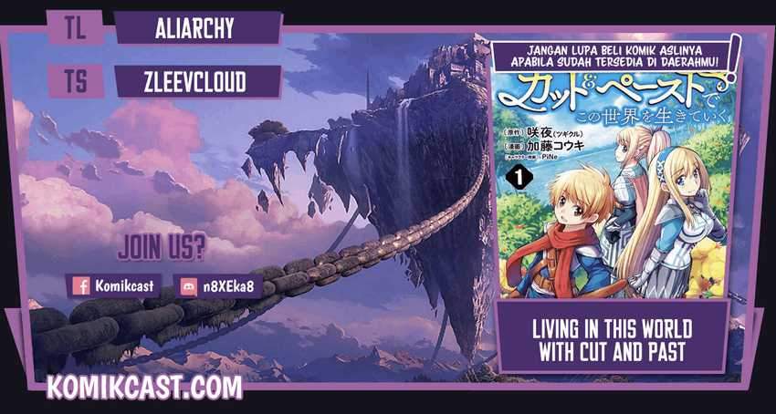 Baca Komik Living In This World With Cut & Paste Chapter 10 Gambar 1