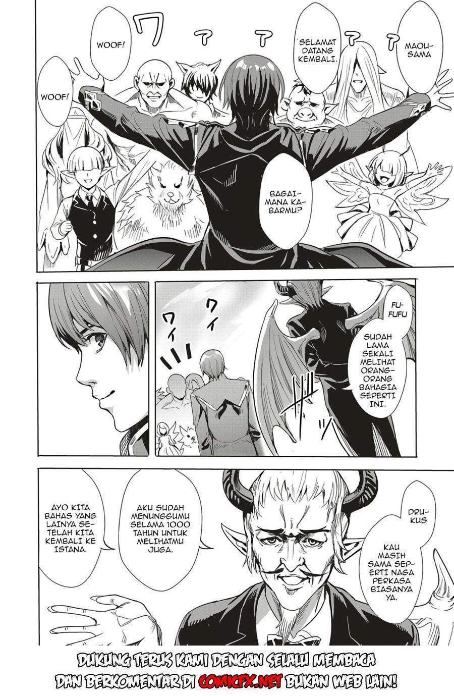 Isekai Saikyou no Daimaou, Tensei Shi Boukensha ni Naru Chapter 1.2 Gambar 13