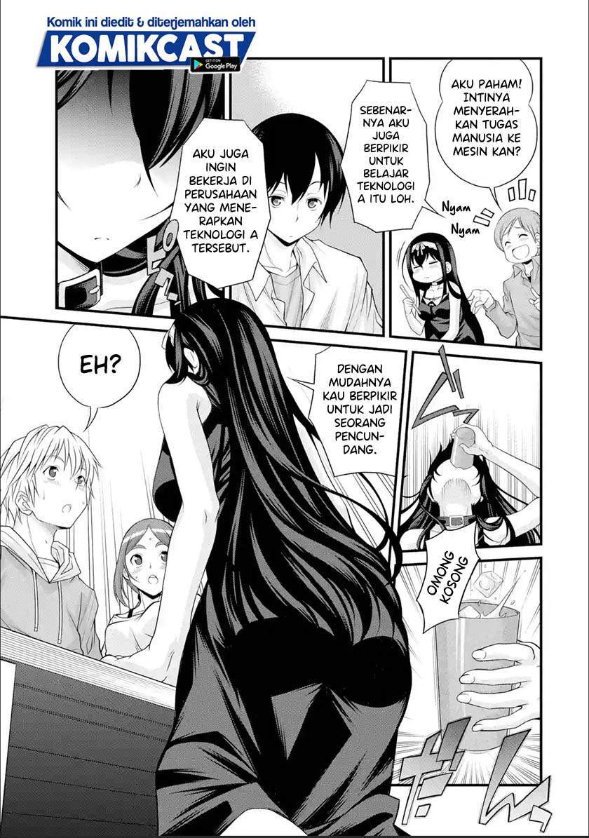 Baca Manga Kirei na Kurokami no Takashina-san (Mushoku) to Tsukiau Koto ni Natta Chapter 1.2 Gambar 2