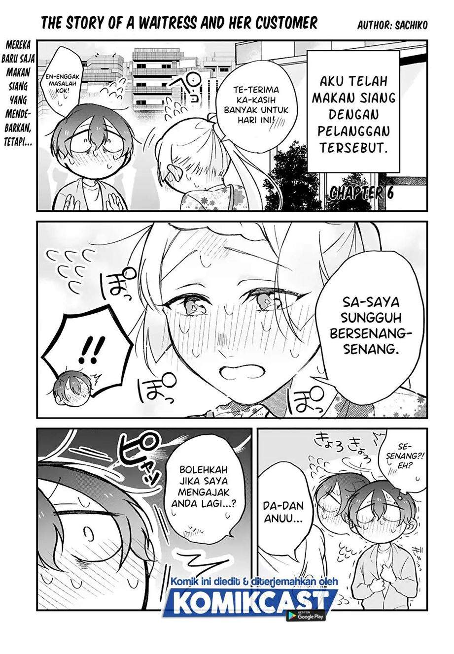 Baca Komik The Story of a Waitress and Her Customer Chapter 6 Gambar 1