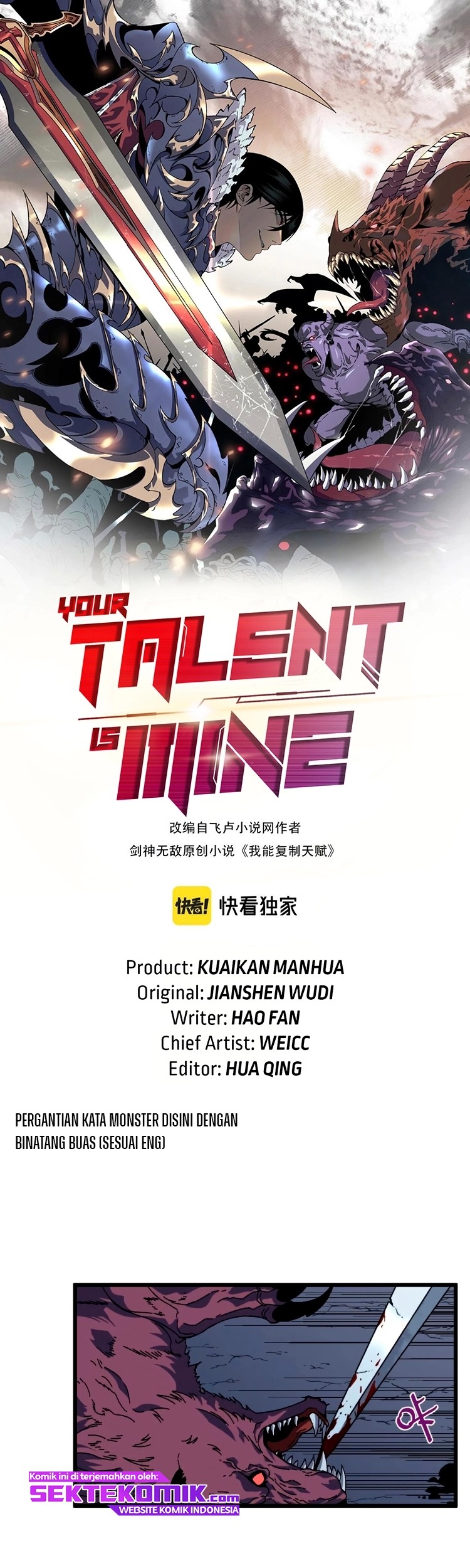 Baca Manhua Your Talent is Mine Chapter 09 Gambar 2
