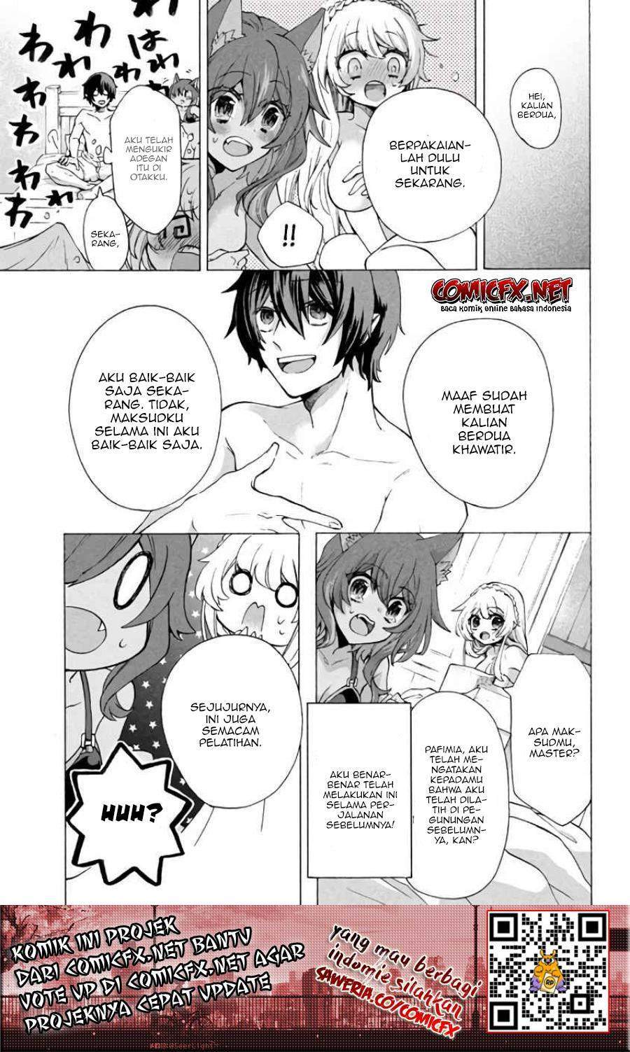 “Kukuku… He is the weakest of the Four Heavenly Monarchs.” I was dismissed from my job but somehow I became the master of a hero and a holy maiden. Chapter 4.1 Gambar 10