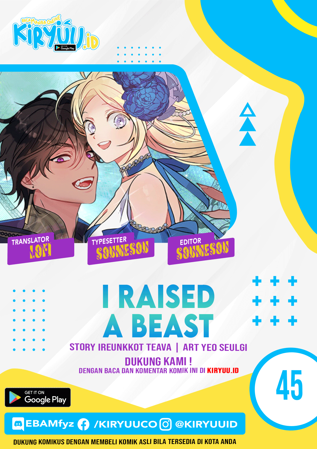 Baca Manhwa I Raised A Beast Chapter 45 Gambar 2