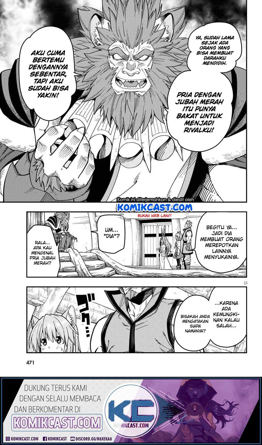 Konjiki no Moji Tsukai: Yuusha Yonin ni Makikomareta Unique Cheat Chapter 76 Gambar 17