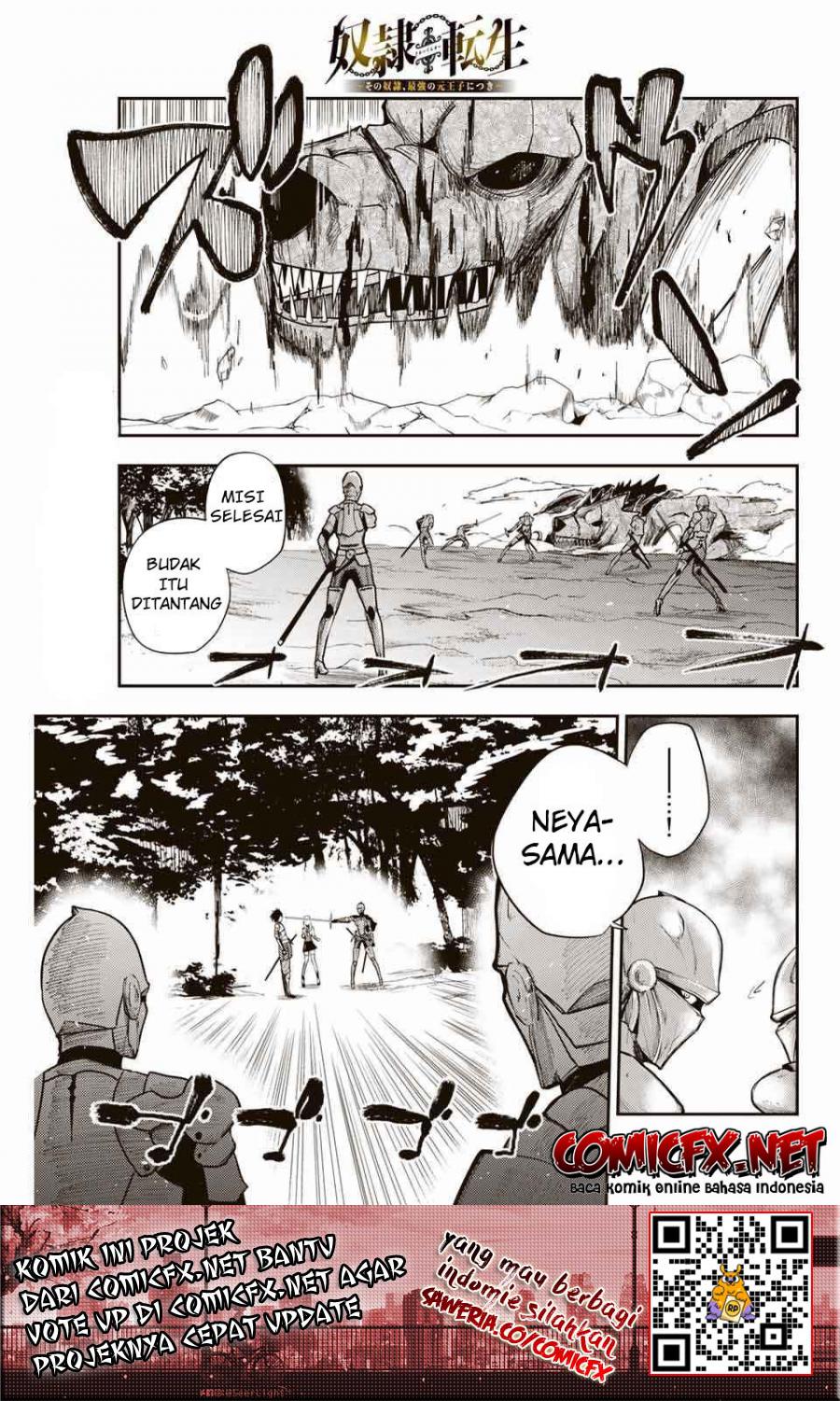 Baca Manga Dorei Tensei: Sono Dorei, Saikyou no Moto Ouji ni Tsuki Chapter 09 Gambar 2