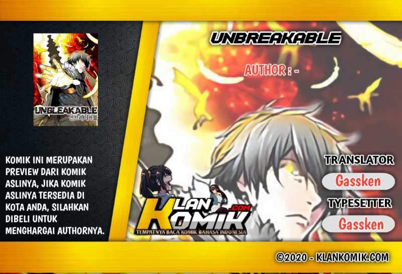 Baca Komik Unbreakable Chapter 02 Gambar 1
