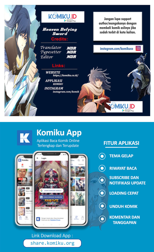 Baca Komik Heaven Defying Sword Chapter 261 Gambar 1