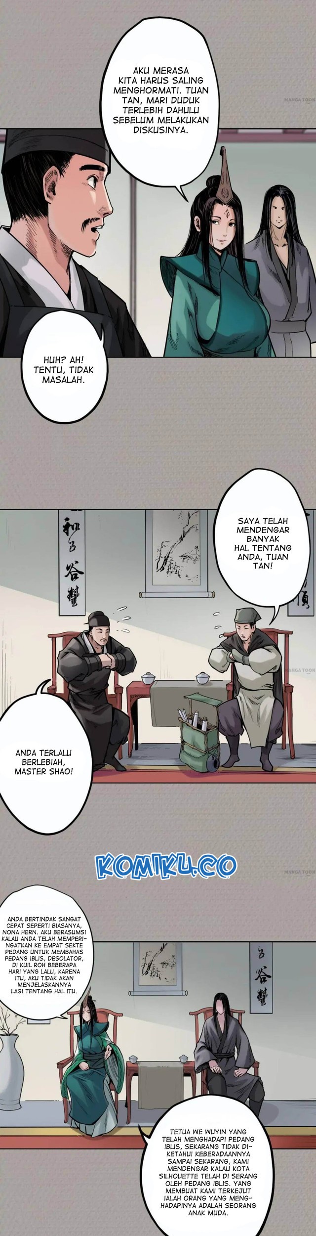 The Demon Blades Chapter 70 Gambar 14