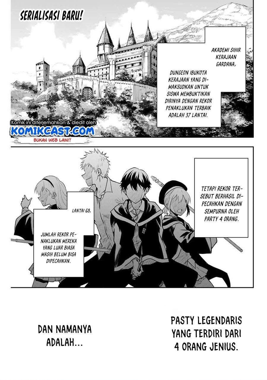 Baca Komik A Court Magician, Who Was Focused On Supportive Magic Because His Allies Were Too Weak, Aims To Become The Strongest After Being Banished Chapter 1 Gambar 1
