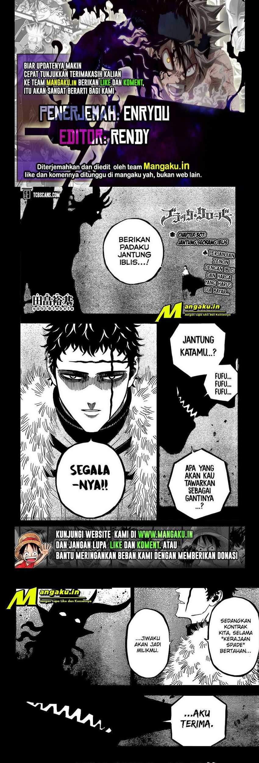 Baca Komik Black Clover Chapter 307 Gambar 1