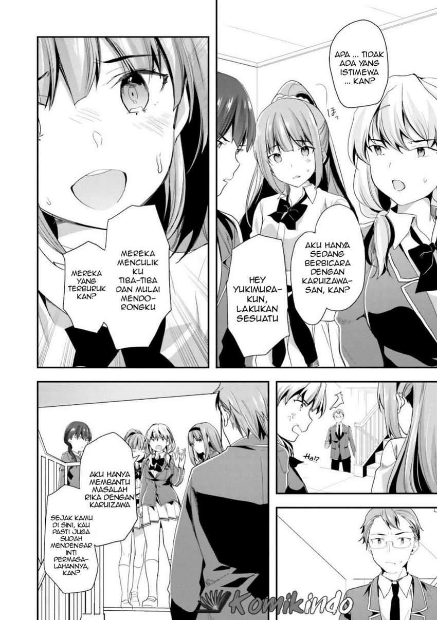 Youkoso Jitsuryoku Shijou Shugi no Kyoushitsu e Chapter 38 Gambar 13