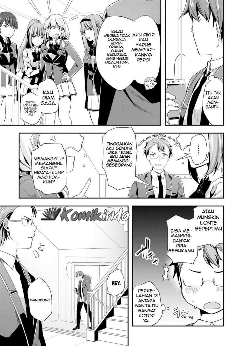 Youkoso Jitsuryoku Shijou Shugi no Kyoushitsu e Chapter 38 Gambar 14