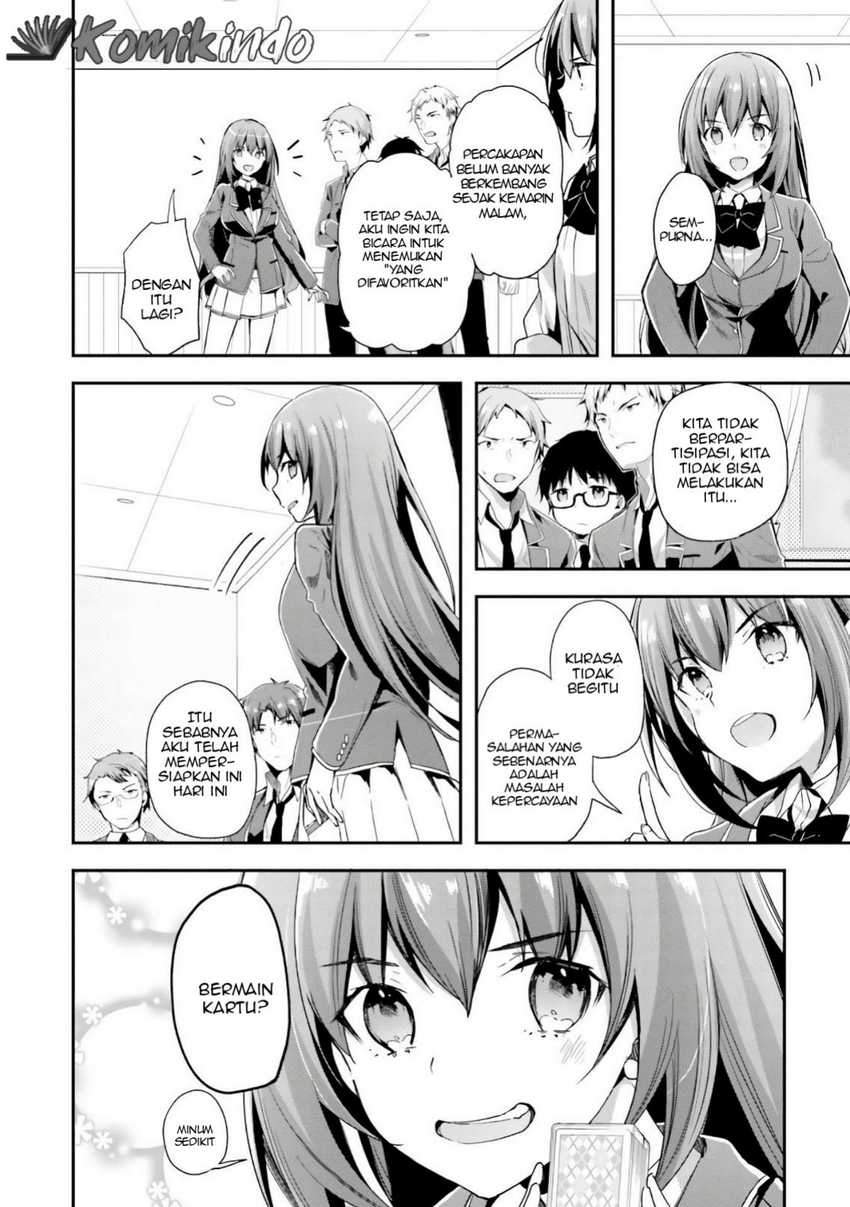 Youkoso Jitsuryoku Shijou Shugi no Kyoushitsu e Chapter 35 Gambar 18