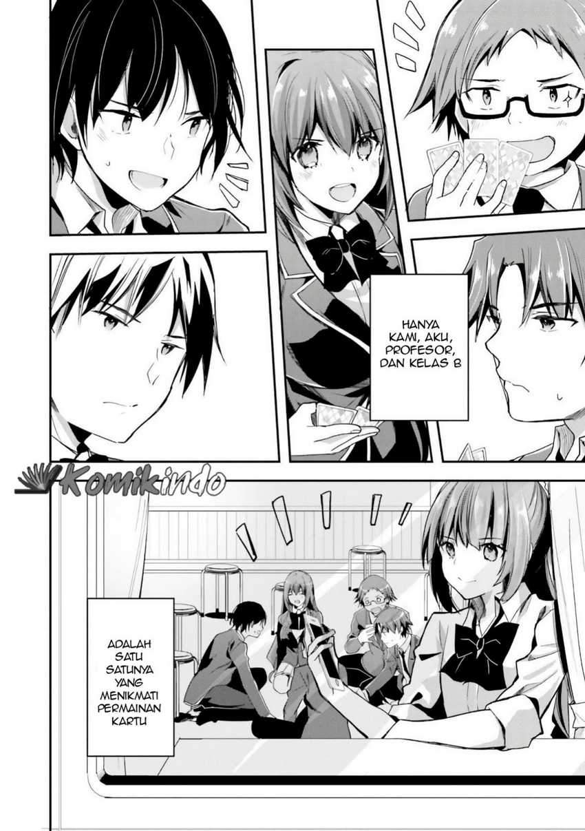Youkoso Jitsuryoku Shijou Shugi no Kyoushitsu e Chapter 35 Gambar 20