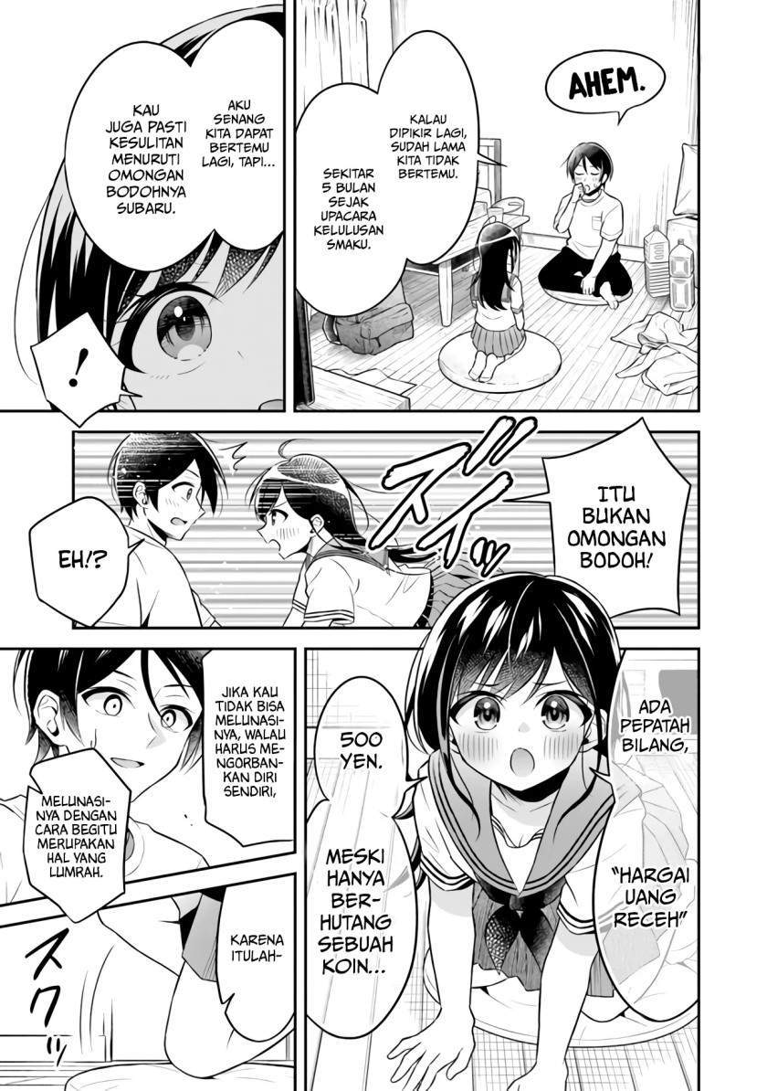 Yuujin ni 500 Yen Kashitara Shakkin no Kata ni Imouto wo Yokoshite Kita Nodakeredo, Ore wa Ittai Dou Sureba Iindarou Chapter 1 Gambar 9