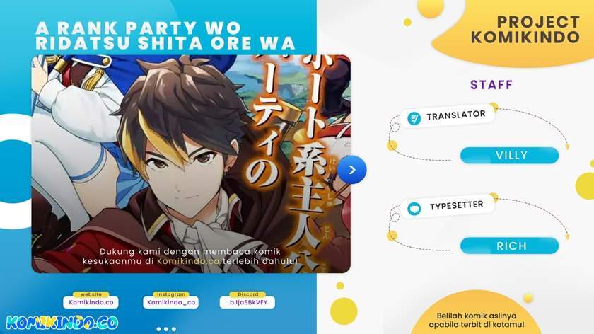 Baca Komik A Rank Party wo Ridatsu Shita Ore wa, Moto Oshiego Tachi to Meikyuu Shinbu wo Mezasu Chapter 6 Gambar 1