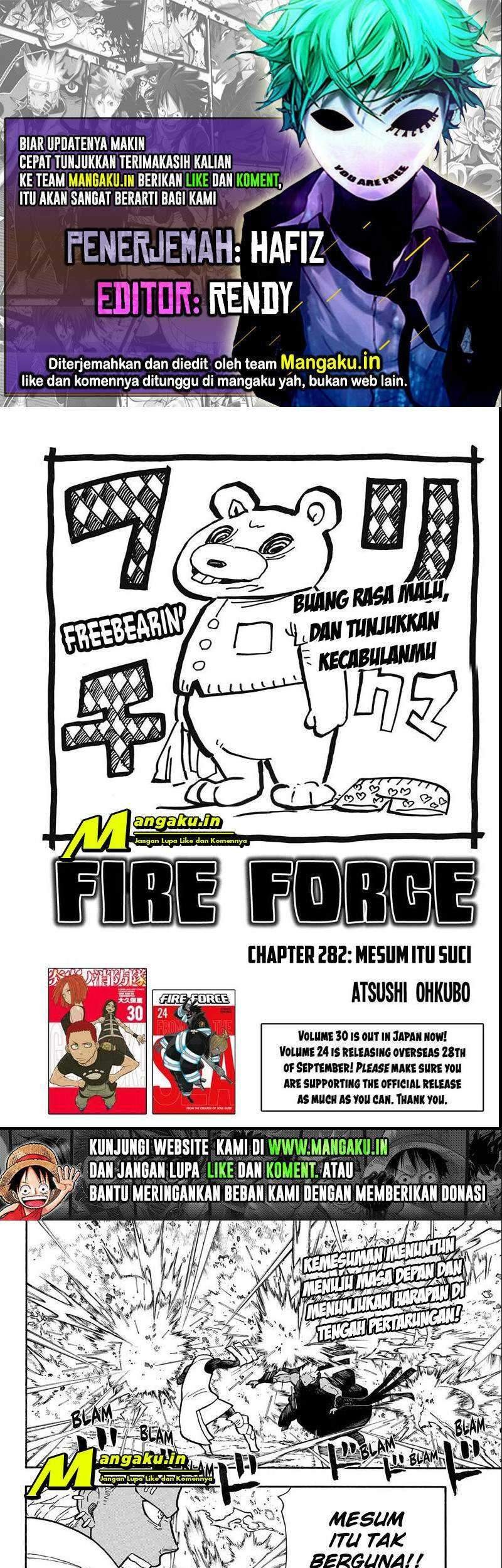 Baca Komik Fire Brigade of Flames Chapter 282 Gambar 1