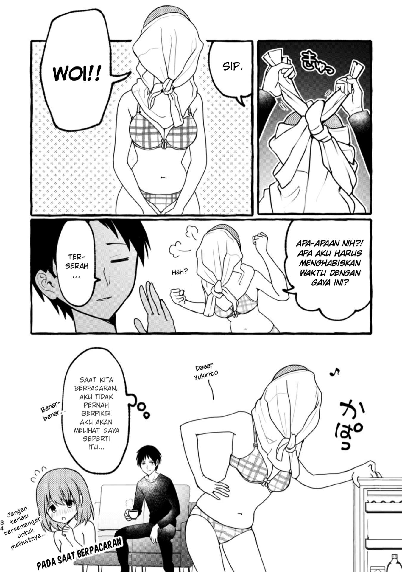 Baca Manga Damena Onee-san demo sukida yo ne? Chapter 4 Gambar 2