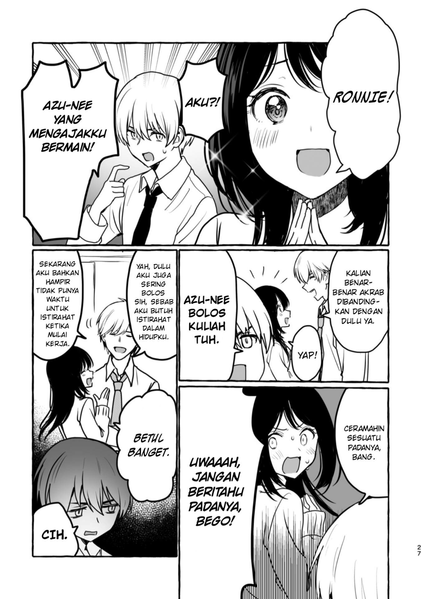 Damena Onee-san demo sukida yo ne? Chapter 3 Gambar 9