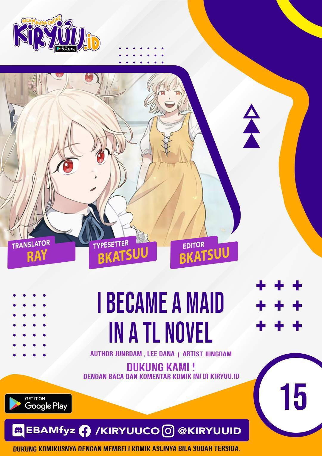 Baca Komik I Became a Maid in a TL Novel Chapter 15 Gambar 1