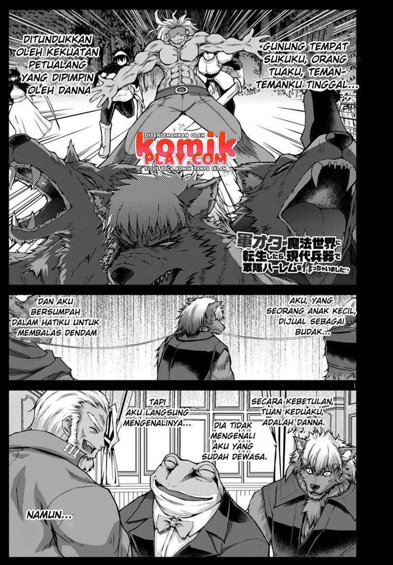 Baca Manga Gunota ga Mahou Sekai ni Tensei Shitara, Gendai Heiki de Guntai Harem o Tsukucchaimashita!? Chapter 25 Gambar 2