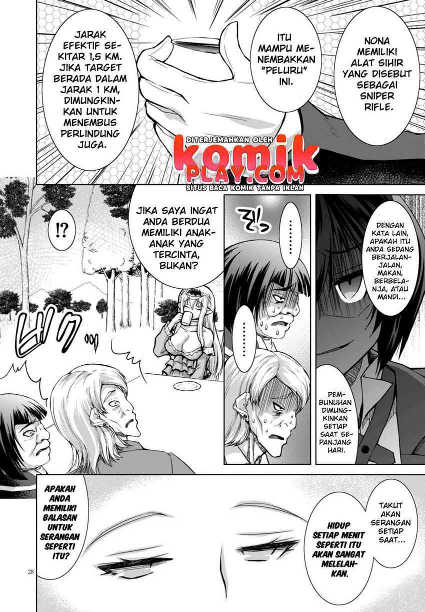 Gunota ga Mahou Sekai ni Tensei Shitara, Gendai Heiki de Guntai Harem o Tsukucchaimashita!? Chapter 24 Gambar 28