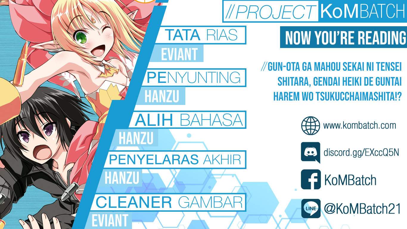Baca Komik Gunota ga Mahou Sekai ni Tensei Shitara, Gendai Heiki de Guntai Harem o Tsukucchaimashita!? Chapter 20 Gambar 1