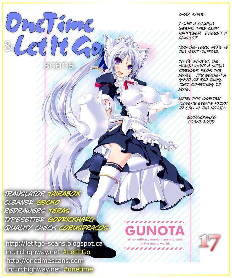 Baca Manga Gunota ga Mahou Sekai ni Tensei Shitara, Gendai Heiki de Guntai Harem o Tsukucchaimashita!? Chapter 17 Gambar 2