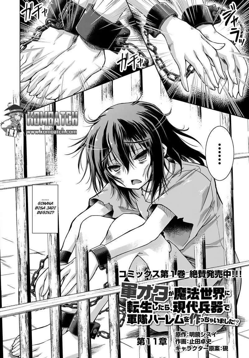 Gunota ga Mahou Sekai ni Tensei Shitara, Gendai Heiki de Guntai Harem o Tsukucchaimashita!? Chapter 11 Gambar 4