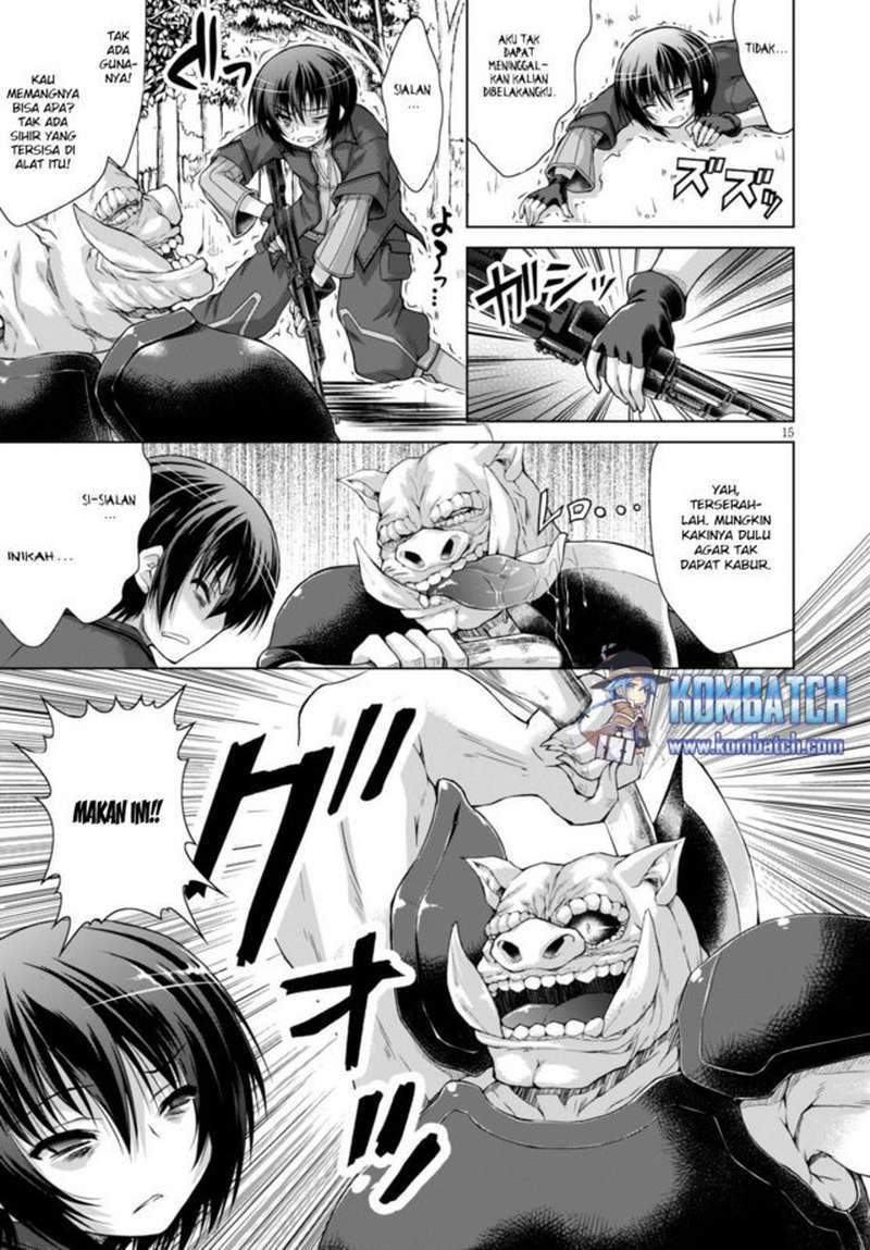 Gunota ga Mahou Sekai ni Tensei Shitara, Gendai Heiki de Guntai Harem o Tsukucchaimashita!? Chapter 09 Gambar 16