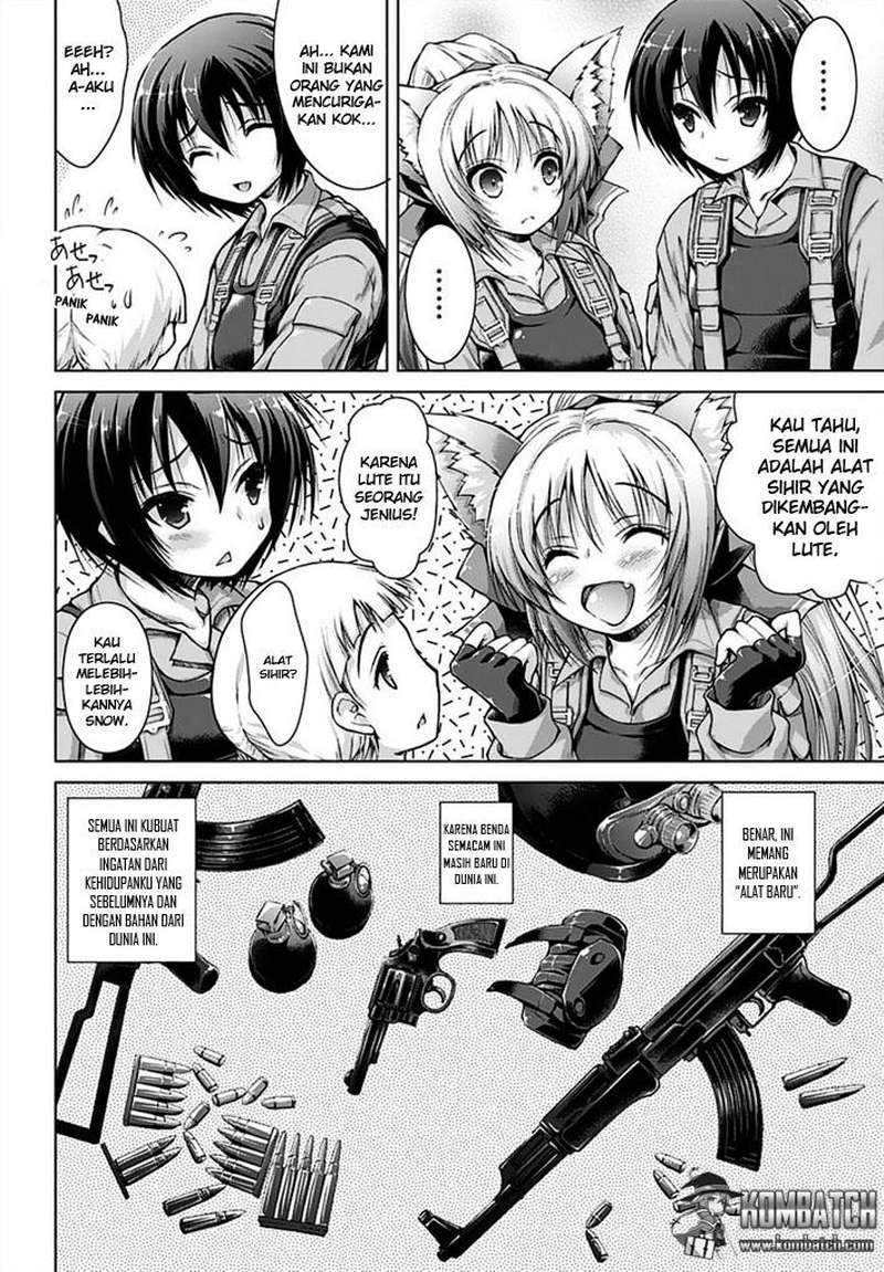 Gunota ga Mahou Sekai ni Tensei Shitara, Gendai Heiki de Guntai Harem o Tsukucchaimashita!? Chapter 01 Gambar 20