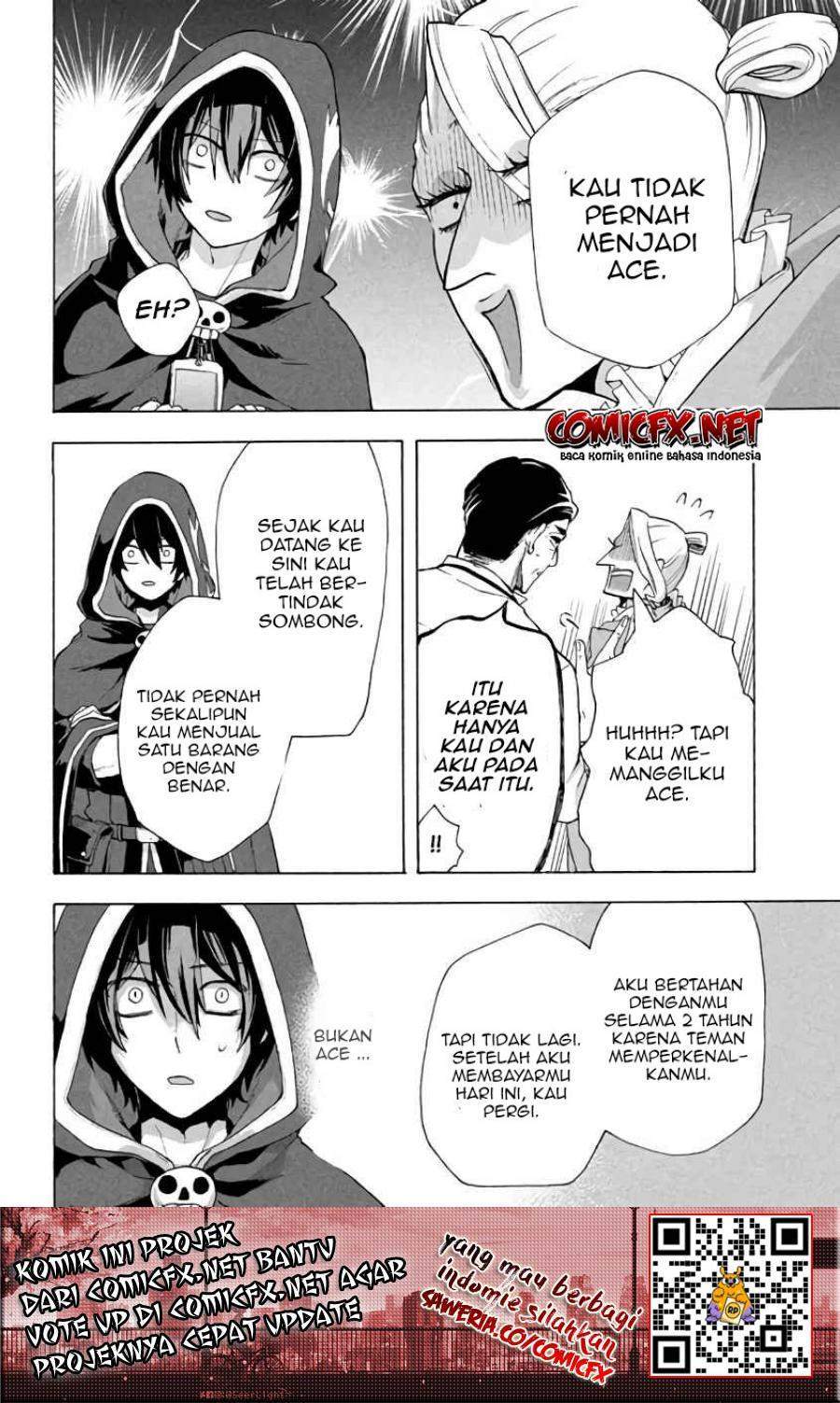 “Kukuku… He is the weakest of the Four Heavenly Monarchs.” I was dismissed from my job but somehow I became the master of a hero and a holy maiden. Chapter 4.2 Gambar 13