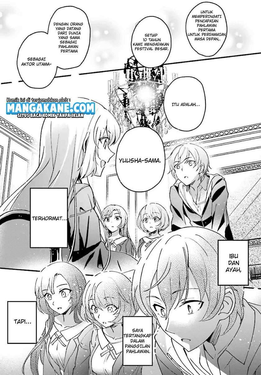 Komik Yuusha Shoukan ni Makikomareta kedo, Isekai wa Heiwa deshita - Chapter Chapter 1 - Halaman 11