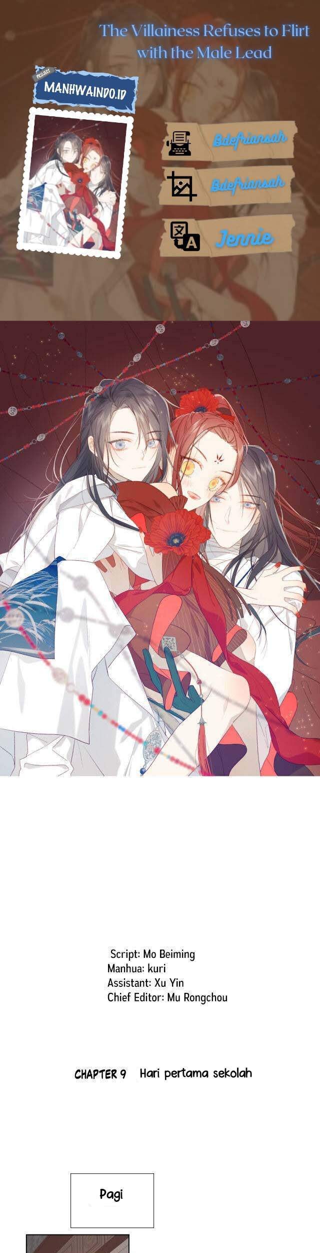 Baca Komik The Villainess Refuses to Flirt with the Male Lead Chapter 9 Gambar 1