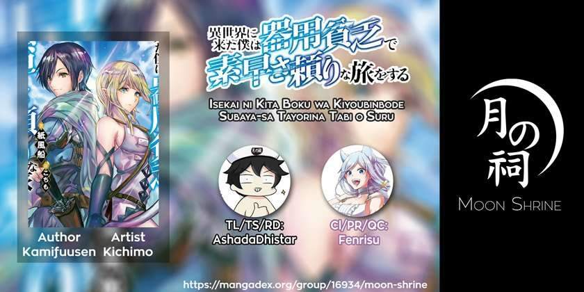 Baca Komik Isekai ni Kita Boku wa Kiyoubinbode Subaya-sa Tayorina Tabi o Suru Chapter 20 Gambar 1