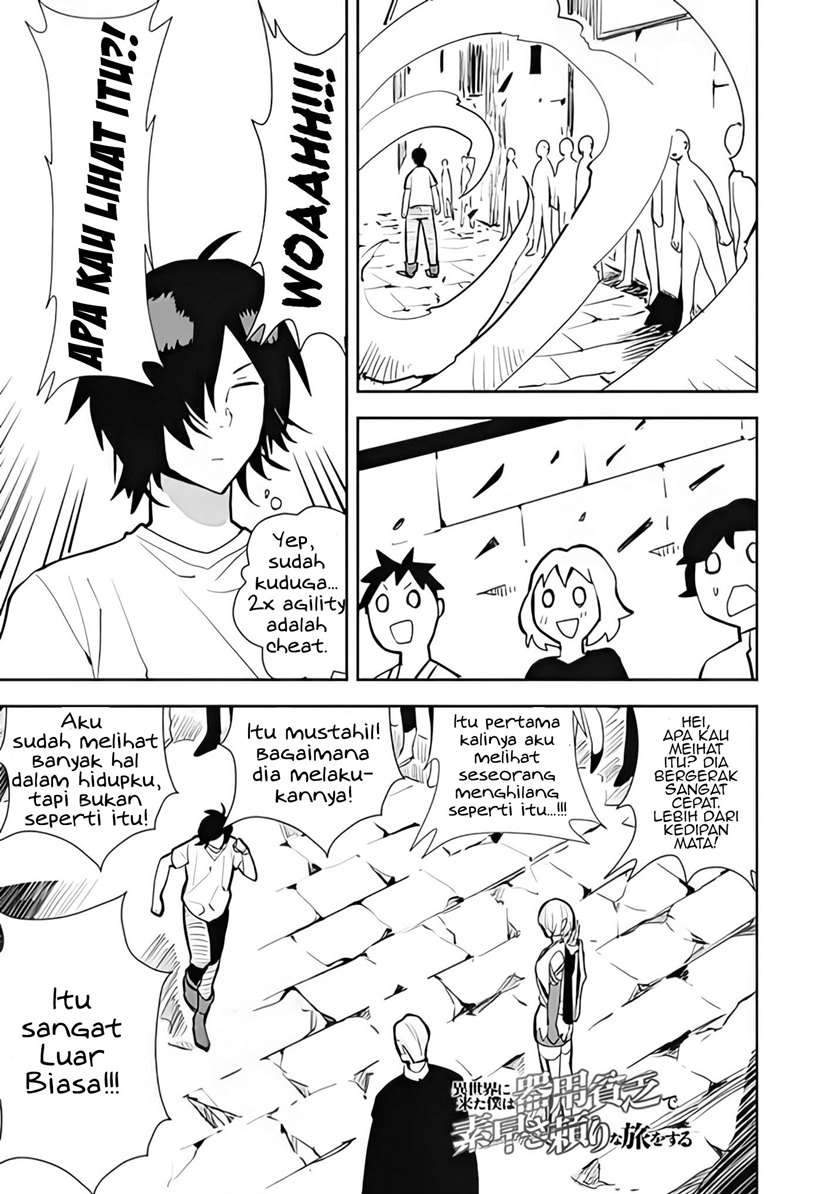 Isekai ni Kita Boku wa Kiyoubinbode Subaya-sa Tayorina Tabi o Suru Chapter 20 Gambar 3