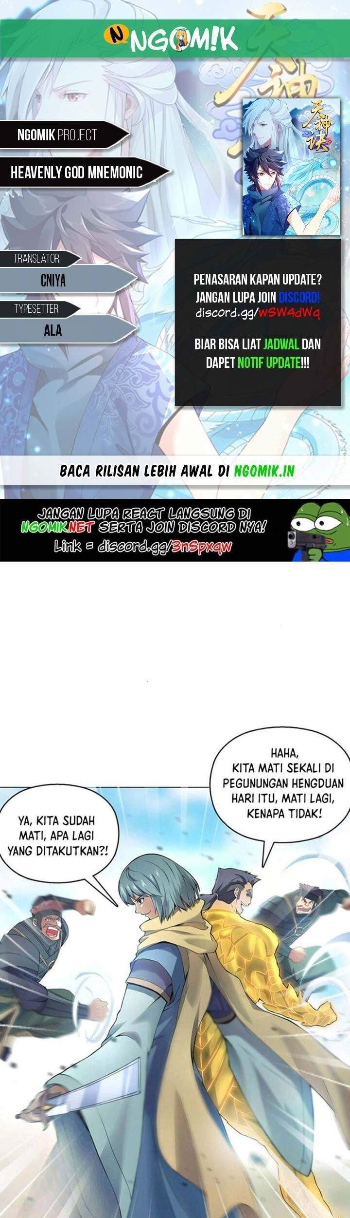 Baca Komik Heavenly God Mnemonic Chapter 85 Gambar 1