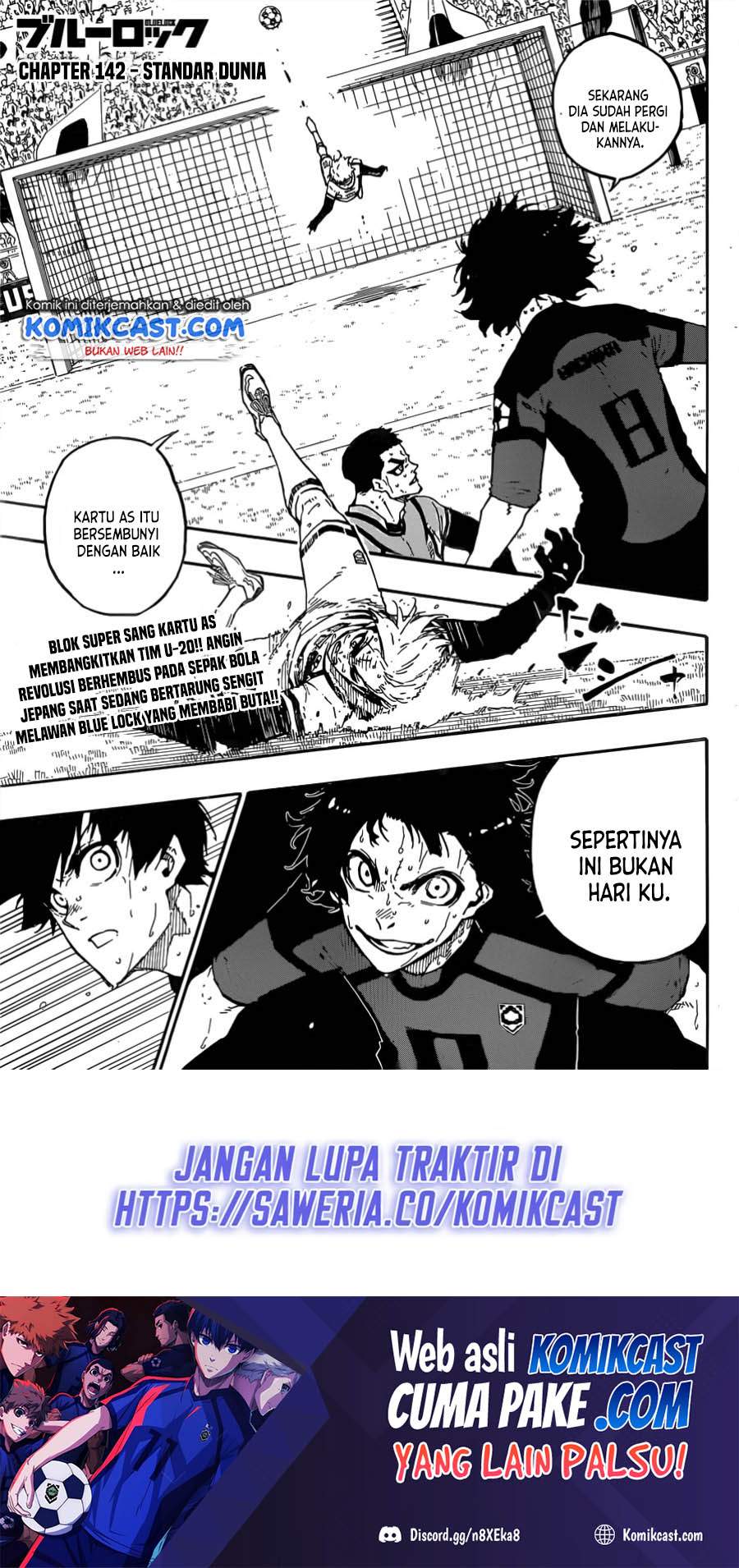 Baca Manga Blue Lock Chapter 142. Gambar 2
